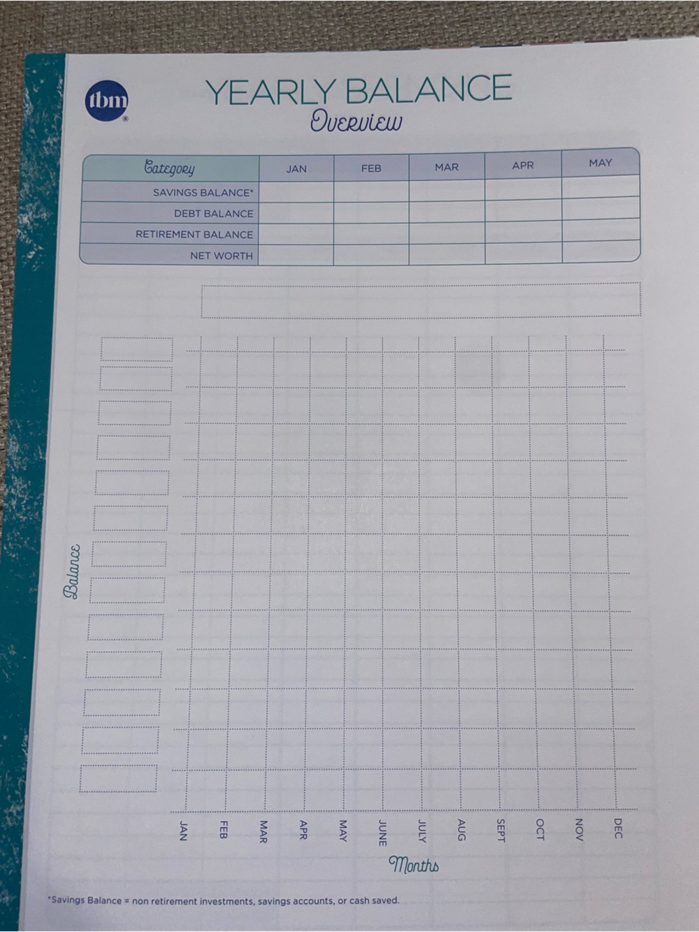 Full size budget by paycheck tbm budget spiral note book - Picture 10 of 15